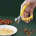 thumbnail image 6 of Raindrops Nut Opener Plier for Peeling Pine Nuts Made of Stainless Steel with Ergonomic Handle Yellow, 6 of 8