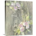 thumbnail image 1 of Global Gallery Albena Hristova 'Birdcage Floral II' Canvas Wall Art, 1 of 4