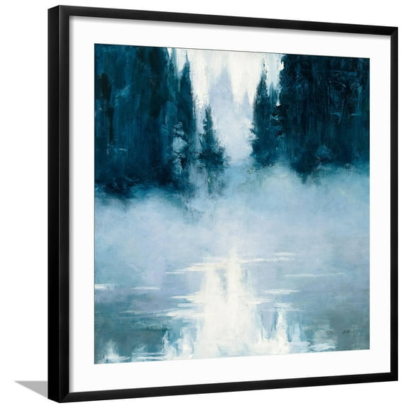 Art.com Boundary Waters Art Print by Julia Purinton, Black Frame Wall Art, 29" x 29"