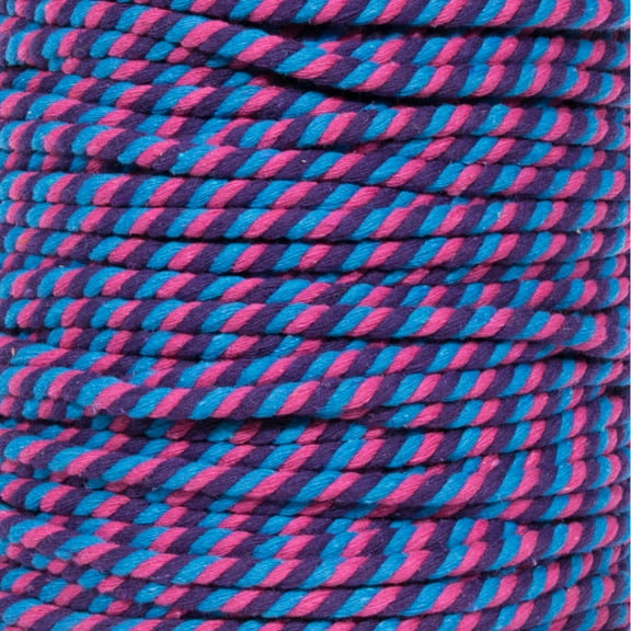 Super Soft 3 Strand Twisted Cotton Rope - Multiple Colors to Choose from in Various Diameters and Lengths