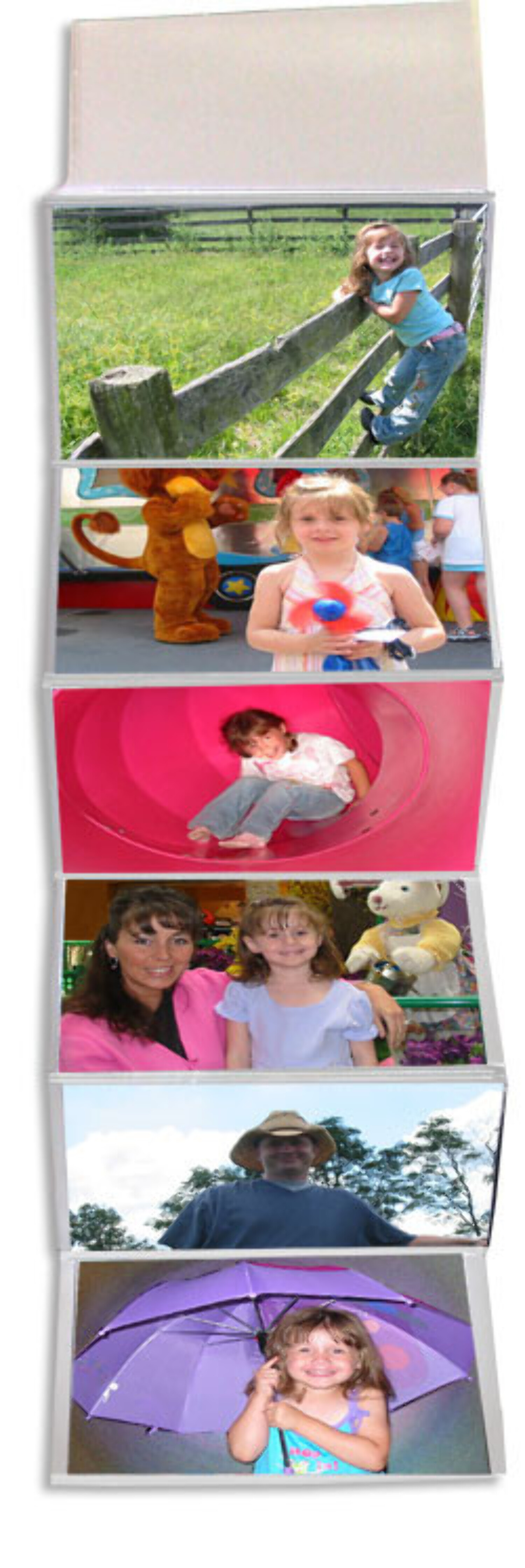 Clear Plastic Credit Card Sleeve Pages For Wallets - 6-Page Trifold Insert Holder 8 thumbnail image