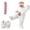 CD-White(with Shoe, Comb), variant on mgoYE Family Warm Big Mouth Monster Onesie Pajamas for Men,Cozy Ultra-Soft Plush One-Piece Loungewear