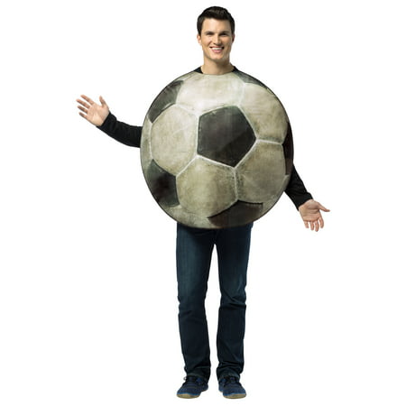 Get Real Soccer Ball Adult Halloween Costume