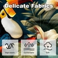 thumbnail image 3 of Toucan Throw Pillow Covers - Set of 2 - Unique Patterns, 16x16, 18x18, 20x20 Inches - Bed Pillow Decor for Home for All Occasions, 3 of 6
