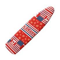 HELLHERO Maple leaf Ironing Board Cover 54x15 inches Thick Ironing Board Cover with Elastic Edge Non Slip Pad Iron Cover with Hook and Loop