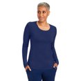 thumbnail image 5 of Healing Hands Knits Women's Mackenzie Tee 's Long Sleeve Medical Scrub Tee, 5 of 8