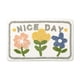 thumbnail image 2 of Moss Rug Floral Area Rugs Flowers Bathroom Rug Mat Extra Thick And Absorbent Bath Rugs Non-Slip Soft Bath Carpet Wash Dry Bathroom, 2 of 6