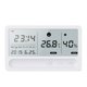 thumbnail image 1 of Multifuncional Digital Lcd Pantalla Grande Usb Recargable Táctil Reloj Meteorológico Temperatura Humedad Monitor Interior Termómetro Higrómetro Advancent HA019244-00, 1 of 6