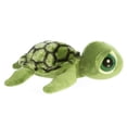 thumbnail image 2 of Aurora - Medium Green Dreamy Eyes - 11" Slide Sea Turtle - Enchanting Stuffed Animal, 2 of 5
