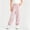 Pink, variant on SGFCWSX Girls Sweatpants Elastic Waist Soft Loose Fit Jogger Pants with Elastic Cuffs for Kids Gray Size 7 Years