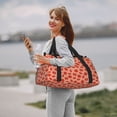 thumbnail image 6 of Fuzoiu Tomato Print Travel Duffle Bag,Carry On Tote Bags,Duffel Bag,Sport Gym Bag, Hospital Bag for Labor and Delivery, Overnight Bag,Luggage Bag, 6 of 7
