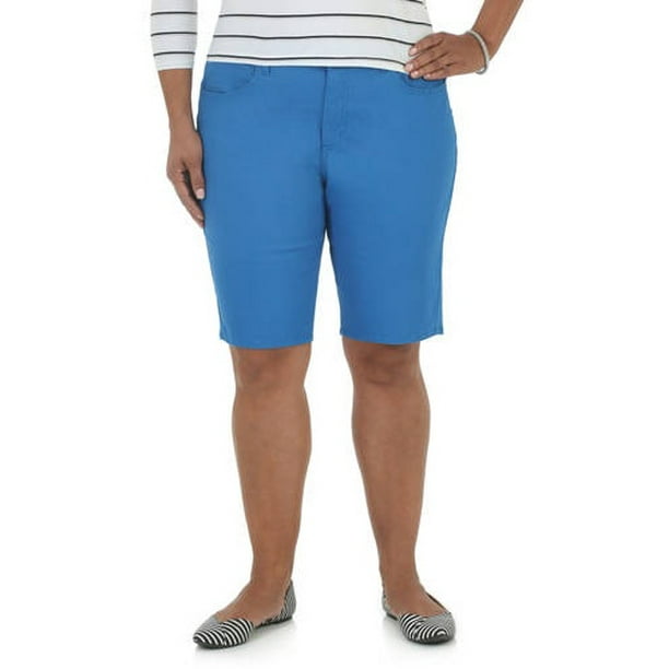 Lee Riders Riders by Lee Women's PlusSize Bermuda Short Walmart