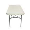 thumbnail image 5 of Hampden Furnishings Baldwin Collection 24" x 48" Folding Table, Plastic/Steel, Grey, 5 of 6