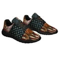 thumbnail image 6 of God Bless America Horse Print Sneakers Lightweight Comfortable Running Shoes for Men Women Black Size 10.5, 6 of 7