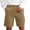 Khaki, variant on Zimjoy Men's Cargo Shorts Classic 10" Inseam Relaxed Fit Casual Outdoor Work Shorts with Multi Pocket for Fishing Camping Golf, Black L
