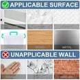 thumbnail image 6 of TONAIN Double Sided Clear Removable Tape with Storage Box, Traceless Washable Clear Removable Grip Tape for Photo Walls, Poster, Couples,, 6 of 7