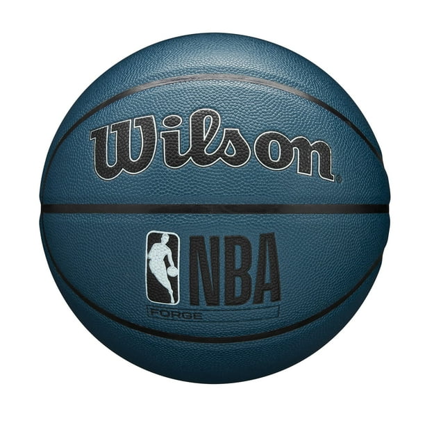 Balón de baloncesto para interiores y exteriores WILSON NBA Forge, color verde azulado, tamaño 7-29,