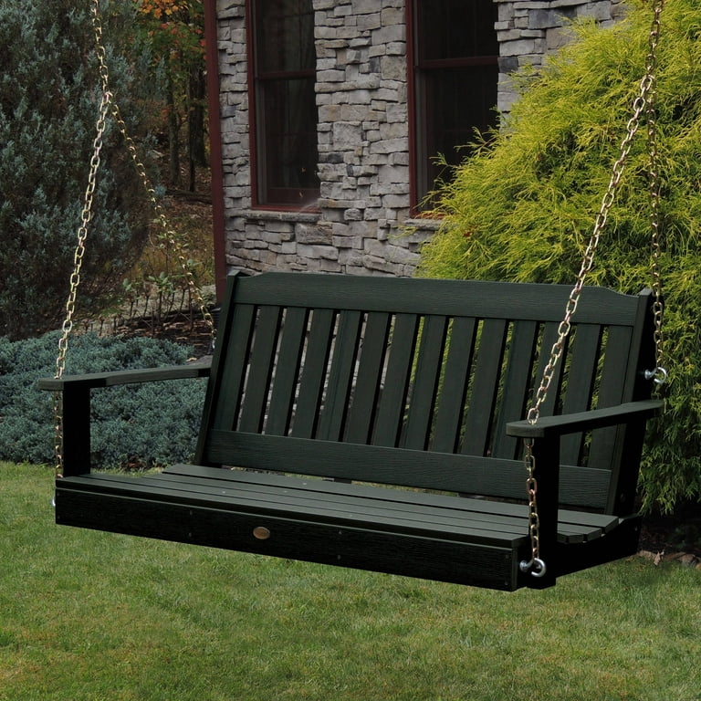 highwood® Eco-Friendly Recycled Plastic Lehigh Porch Swing,