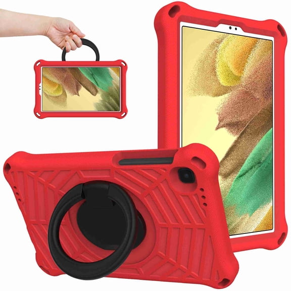 Dteck All-New Fire HD 8 2020 / HD 8 Plus Case, Rugged Shockproof Slim Lightweight for Kids Children Teen Girls Women w/ Hand Grip Fit for All-New Fire HD 8 (10th Generation, 2020 Release),Red