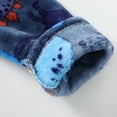 thumbnail image 6 of BJUTIR Boys Pajamas Toddler Kids Baby Boys Girls Print Bathrobes Hooded Warm Flannel Night Robe Sleepwear Cute Warm Pajamas Robe, 6 of 9