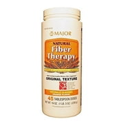 Major Natural Fiber Therapy Orange Psyllium, 48 Servings