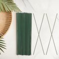 thumbnail image 4 of FESTFENDS 60pcs Green Flower Wire Stems For Diy Crafts Holiday Decorations Plastic Material, 4 of 8
