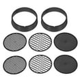 thumbnail image 1 of AURARMLET 2 Sets Gardening Soil Sieve Mesh Sifting Pan Tool for Efficient Compost and Garden Filtering, 1 of 7