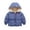 Light Blue, variant on Hauaitttt Baby Girl Boy Winter Warm Thick Hooded Coats Toddler Warm Padded Jackets Kids Outerwear Toddler Boy down Jacket Hood