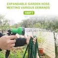 thumbnail image 4 of Tuyau d'Arrosage Extensible avec Buse Haute Pression pour Lavage de Voiture Maison Jardin, 4 of 7