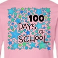 thumbnail image 4 of Inktastic 100 Days of School Stars in Blue Long Sleeve Youth T-Shirt, 4 of 5