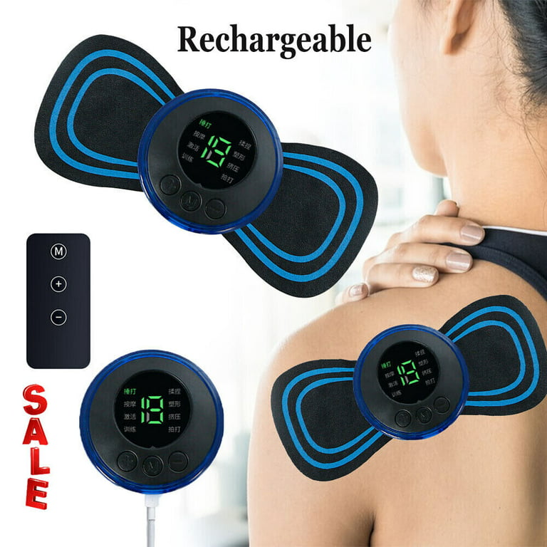 EMS Smart Mini Cervical Spine Massage Paste Electric Neck Massager Portable  Shoulder And Neck Pulse Physiotherapy Instrument - AliExpress