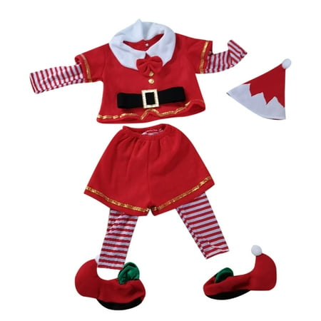 

Vikakiooze Toddler Boys Girls Winter Christmas Dress Up Dress Suit Party Performance Clothes Children s Wear
