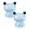 Blue*2, variant on Clearance Under $10 Desktop Ornament, 20pcs Resin Frogs Figurines Miniature Frog Figurines Garden Tiny Luminous Frogs Ornaments