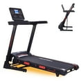 thumbnail image 1 of Yeshouse Cinta de correr plegable con inclinación, Monitor de frecuencia cardíaca, 3,5 hp Motor silencioso, velocidad de 8,7 MPH, ampliar el cinturón de correr, cintas de correr, 1 of 9
