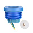 thumbnail image 3 of Junta de desagüe para brida de inodoro, selladora de desagüe, repuesto universal resistente al agua con tira de sellado, tapón de olores grueso para i, 3 of 9