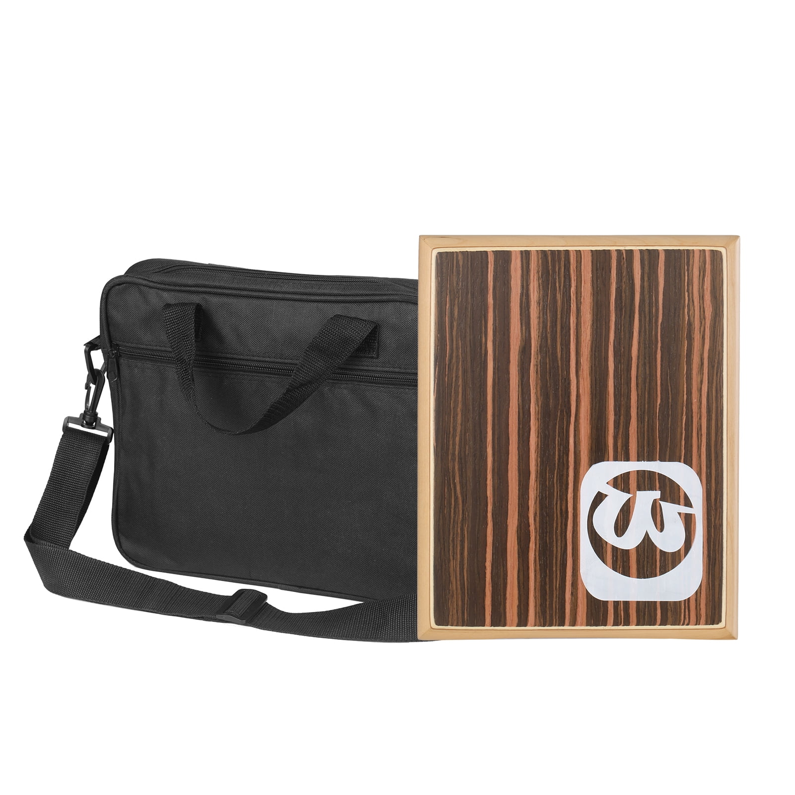 musical instrument Box Drum Percussion Instrument Portable Cajon with Internal Strings and Storage Bag