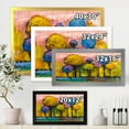 thumbnail image 4 of Designart 'Colourful Landscape Trees Impressionist IV' Modern Framed Art Print, 4 of 4