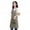 Khaki, variant on GARENAS Womens Black Gardening Apron Canvas Pockets Apron Crafts Chefs Kitchen Cooking Bbq Plain