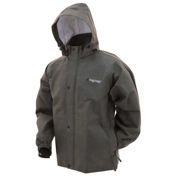 Frogg Toggs Bull Frogg Waterproof Rain Jacket, Stone, Size ...
