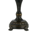 thumbnail image 3 of Table Lamp with Metal Body and Dragonfly Design Shade Multicolor, 3 of 5