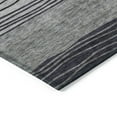 thumbnail image 4 of Addison Rugs Chantille Indoor/Outdoor Transitional Stripes Gray Washable Rectangle Rug, 1'8" x 2'6", 4 of 6