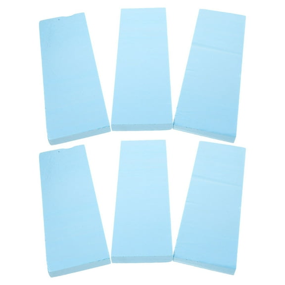 HOMEMAXS 6pcs Foam Sheets Polystyrene Sheets For Craft Model Railway Foam Board Foam Sheet Small Project Foam Diy Craft Foams Board