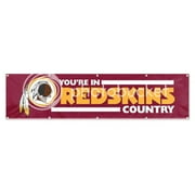 Washington Redskins 8' Banner