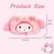 thumbnail image 2 of Lindo estuche de peluche kawaii con cremallera, ideal para artículos de oficina, papelería y como neceser de anime., 2 of 6