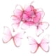 thumbnail image 3 of 10 adornos de mariposa de gasa con parte trasera plana para hacer aretes y joyas Vino rojo, 3 of 9