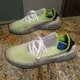 thumbnail image 4 of Ad-id-as Originals Deerupt Runner Shoes White Green Sneakers B27779 Men's Size 13, 4 of 6
