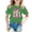Green, variant on XEGLSBU Girls T Shirts Size 6/7 Kid Girls Cute Print Graphic Round Neck Short Sleeve Tee Summer Casual T Shirt Pink Size 5-6 Years