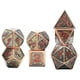 thumbnail image 4 of Pieces Metal Polyhedral Dice D4 D6 D8 D10 D12 D20 Die Set Style 1, 4 of 5