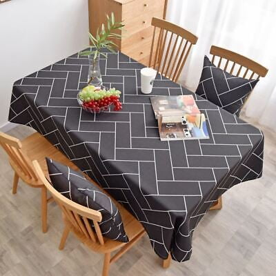 

AYZM Plaid Tablecloth Home Nordic Style Rectangular Tablecloth Home Decor