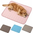 thumbnail image 2 of Dog Cooling Mat Ice Silk, Self Cooling Pet Pad for Dogs & Cats, Breathable Washable Crate Bed, Portable Non-Toxic Summer Cooling Mat, 2 of 8
